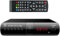 SQUADO Decoder Digitale Terrestre DVBT-2 H.265 HEVC-10 FULL HD HDMI/SCART USB LAN con Display Telecomando