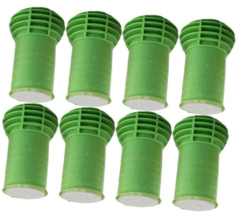 Gogogmee 8pcs Multi-use Rust Remover Sticks for Wok and Kitchen Cleaning Small Household Scrubbers with Edges Easy to Clean Rust and Oil Stain Removers Random Color