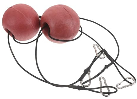 ibasenice Bouée d'ancrage pour Yacht Rouge en PVC 2 Pièces, Accessoire Bateau Fiable pour Récupération D'ancre, pour Usage en Rivière et Matelotage Sûr