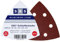 300 Stück SBS Klett-Schleifdreiecke 93x93x93 mm Körnung je 50 x 40/60/80/120/180/240 für Delta-Schleifer 6 Loch