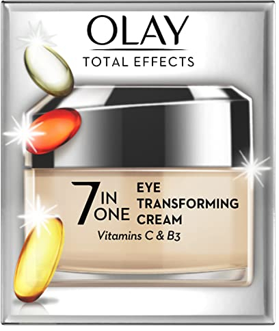 Olay Total Effects 7-in-1 Eye Transforming Moisturiser Cream, 15 ml