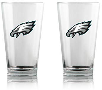 Lot de 2 boîtes de verre à pinte Motif géants de New York Transparent 16 oz, Mixte, Pint Glass Set, claire, 16 OZ/EA