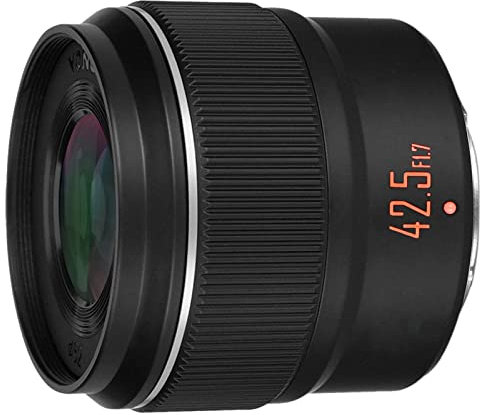YONGNUO YN42.5mm F1.7M II Auto Focus Fixed Prime Lens for Micro Four Thirds Cameras Black