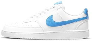 Nike DH2987-105 Nike Court Vision Low Next Nature Sneaker Male White/LT Photo Blue 40