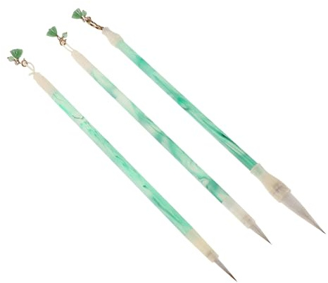 HOMSFOU 3 Piezas De Herramientas De Pintura De Acuarela Pincel Educativo Para Bocetos Pincel De Pintura Sumi De Tinta Pluma De Acuarela