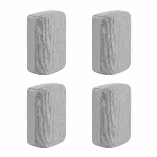 4 stycken Coating Sponges bil handpoleringssvamp, bilpoleringssvamp | Vaxapplikator, beläggning Sponge idealisk för keramisk försegling, bilvaxapplikator, färgvård, bilförberedelse