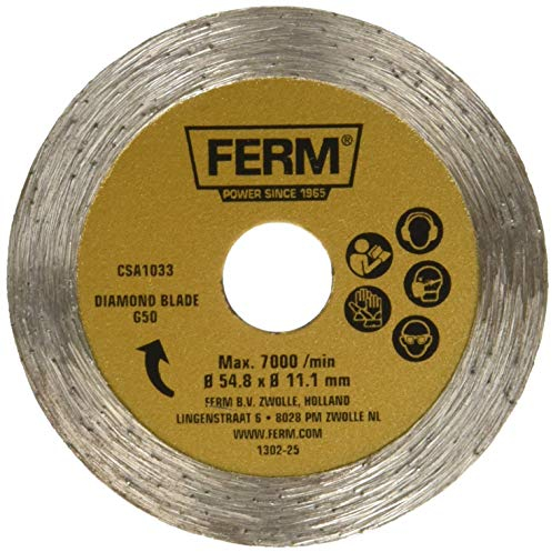 Ferm CSA 1033, Sägeblatt für Holz und Kunststoff, 44 HSS Zähnen