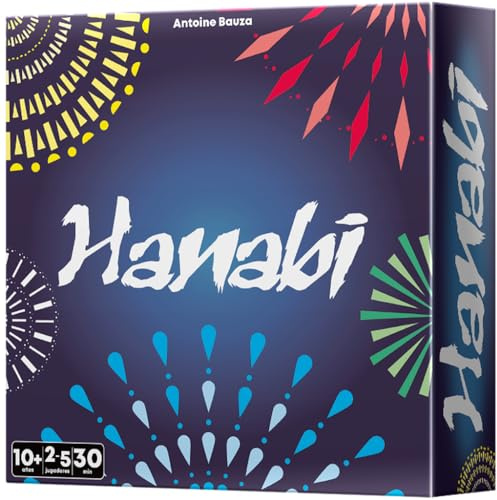 Cocktail Games Hanabi Kooperatives Kartenspiel, ab 8 Jahren, für 2 bis 5 Spieler, 25 Minuten pro Spiel, Spanisch