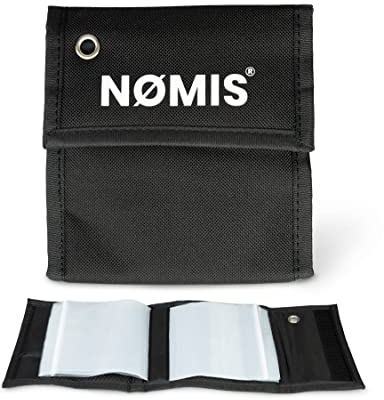 NØMIS Vorfachtasche Angeln | Kunstködertasche | Hakentasche | Tackle Bag | Perfekter Organizer für Angelsets und Angelmontagen | Vorfachmappe Angeln | Angelscheinmappe | Angeltasche