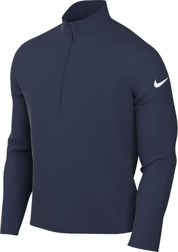 Nike Victory Dri-Fit Golfoberteil Mit Halbreißverschluss Für Herren, Midnight Navy/White, FD5837-410, XL