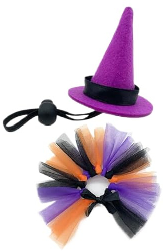 Vllold Tenues de dragon barbu – Tenue de sorcière lézard | Fournitures pour reptiles pour amphibien, oiseau, serpent, hamster, tortue, perroquet, hérisson, poussin, Halloween