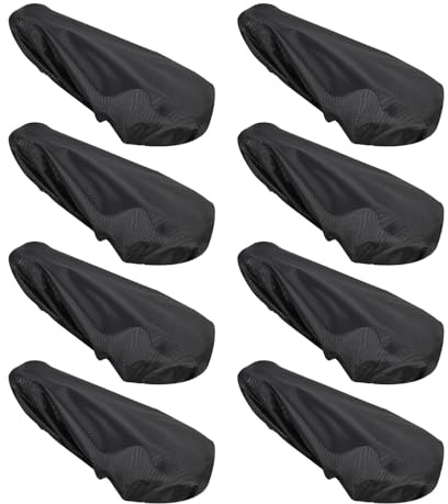 HEMOTON 8 Piezas Protector de Sillín de Bicicleta y Cubierta Antimanchas y Resistente al Sol UV para Montaña y Carretera Funda Compacta de Nylon Desmontable