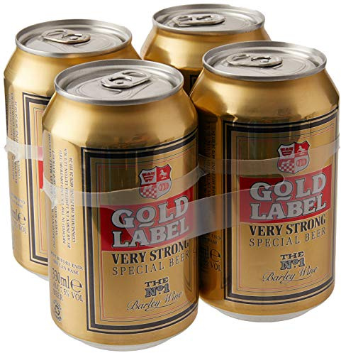 Gold Label Very Strong Special Beer, 4 x 330ml