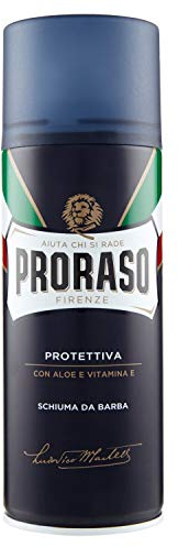 Proraso - Schiuma da Barba con Aloe e Vitamina E, Protettiva e Idratante - 400 ml