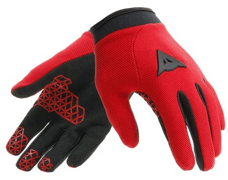 Dainese Scarabeo Gloves Guantes de conducción, Rosso Chiaro/Nero, JS para Niños
