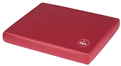 Airex Balance-Pad Cloud Ruby Red Trainingskissen, sehr weicher Sportschaum, 50 x 41 x 6 cm