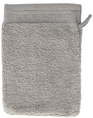 MÖVE Poolside Waschhandschuh 20 x 15 cm, Handtuch - Made in Germany, 100% Baumwolle, Cashmere (Beige)