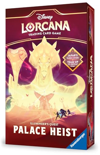 Ravensburger Disney Lorcana Trading Card Game - Quest Set - Set 8 Palace Heist - Gift Set for Adults & Kids Age 8 Years Up - Collectable TCG