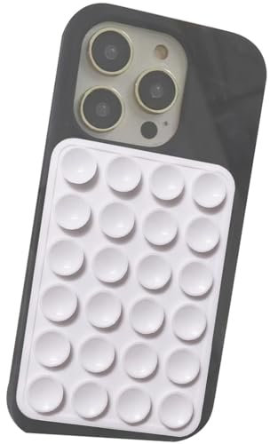 Coque de téléphone à ventouse, support adhésif en silicone pour smartphone | Poignée de téléphone adhésive avec ventouse, accessoire de smartphone pour selfies, vidéos