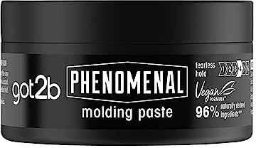 got2b Cera pelo Phenomenal (100 ml), crema para peinar con acabado natural, moldeador pelo con fijación media de nivel 4, fórmula vegana* y fragancia cautivadora