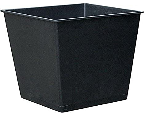 Dehner Universal-Pflanztopf, ca. 44.5 x 44.5 x 39 cm, Kunststoff, schwarz