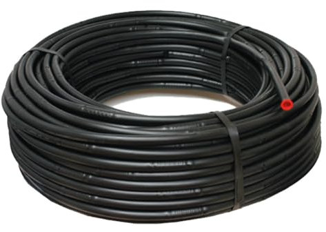 TUBO POLIETILENE GOCCIOLANTE JUNIOR ø 16 - passo cm 20 - rt. mt 100