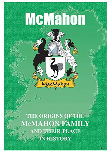 I LUV LTD McMahon Irlandais Nom de Famille Livret D'histoire Couvrant L'origine de ce Nom Célèbre