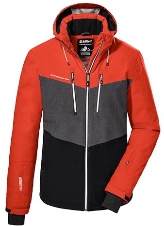 Killtec Chaqueta de esquí con Capucha Desmontable y paranieves para Hombre