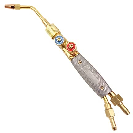 Lödbrännare, jetbrännare Gassvetsverktyg Syreacetylen Bärbar propansvetspistol Högkvalitativ svetsbrännare (Storlek: Acetylen) (Color : One Color, Size : Acetylene)