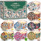 ITMNMNL Duftkerzen Geschenkset,Duftkerze 8 Pack Duftkerzen Set,Scented Candle,Sojawachs Kerzen Set für Damen,Scented Candle Set,Duftkerze Set Kerzen Geschenkset für Weihnachten,Geburtstag,Muttertag