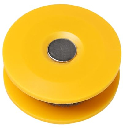Alipis Kit Pulizia Catena Bici Spazzola Efficiente in Pvc e Magnete per Pulizia ad Alta Durezza per Manutenzione Bici Giallo