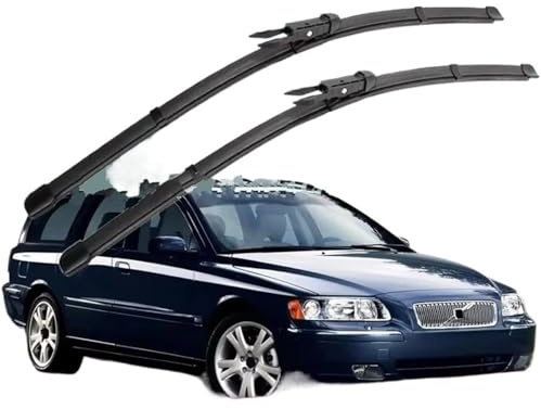 Set Med Torkarblad För Volvo V70 2004-2007 24+ 22 Vindruta Vindruterengöring Naturgummi Biltorkarblad Tillbehör Vindrutetorkarborste