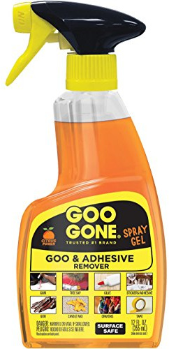 Goo Gone Adhesive Remover Spray Gel, 12 fl oz - 6 pack