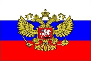 Russland mit Wappen Fahne Flagge Grösse 2,50x1,50m - FRIP –Versand®
