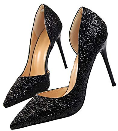 Dress First Womens Fashion Closed Toe Classic Pumps