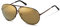 Porsche Design P8478 Sunglasses Brown/Mirror Gold / CAT3