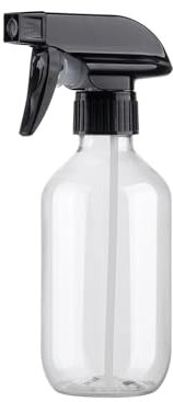 KREMORV Spray Bottles 10oz/300ml Plastic Spray Bottle Empty Refillable Container with Adjustable Head Sprayer, Mist/Stream Water Bottle for Cleaning Products, Plants, Pet Training, Hairstyling