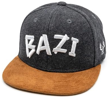 Du Hirsch Bayerisches Snapback Cap Kinder Bazi Dunkelgrau Filz M