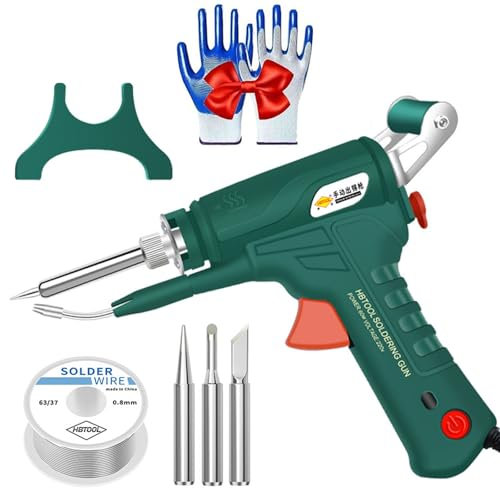 Strumenti di saldatura laser industriale riscaldati internamente, set di saldatore multifunzione, saldatore automatico con cavo a riscaldamento interno, saldatrice portatile for uso industriale e fai