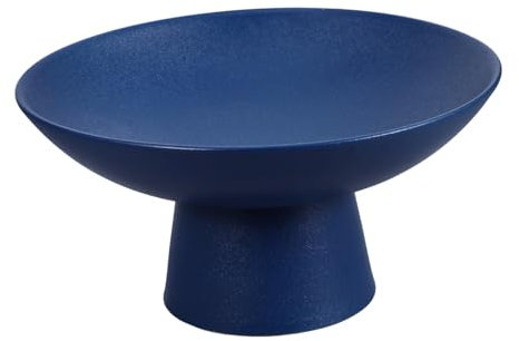 Homoyoyo Frutero Alto Tazones Para La Cocina Cuencos De Frutas Tazón De Frutas Tazón De Fuente Cuencos Decorativos Para La Decoración Del Hogar Plato De Servicio Cerámica Marina De Guerra