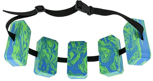 Ceinture de natation – résout les problèmes de flottabilité et d'équilibre, taille réglable, équipement d'exercice de piscine, EVA haute densité + boucle de sécurité à dégagement rapide, ceinture