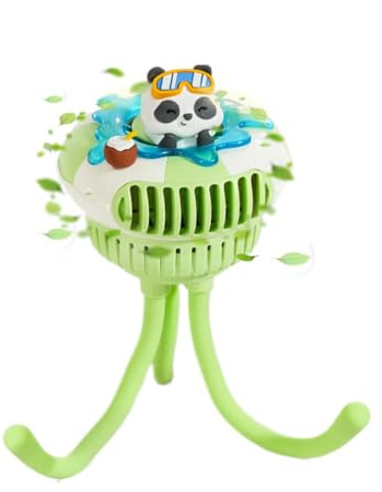Bollisate Ventilador Infantil Para Cochecito y | Ventilador de 3 Velocidades con Pinza para Silla de Auto Infantil | Accesorio Silencioso de Enfriamiento para Cochecito en Exteriores Viajes y Descanso