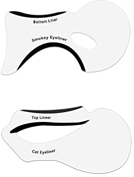 Eyeliner Stencil Tool-Schwarz