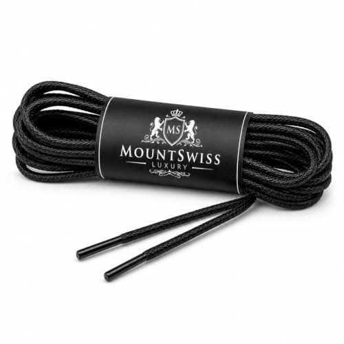 Mount Swiss© - Lacci cerati, per scarpe eleganti