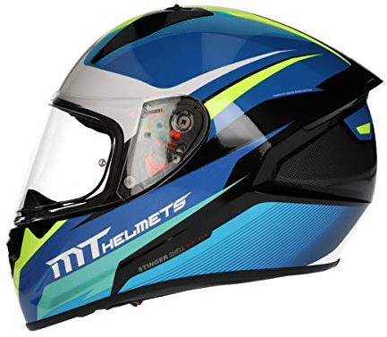 Casco Integral MT Stinger Divided Azul - Talla M