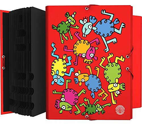Grafoplas 82211979 Colección Katuki Saguyaki Carpeta Clasificadora, Modelo Lana, Folio