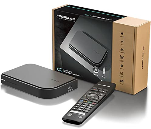 Formuler CC 4 K UHD IPTV Android 7 Lecteur avec Tuner DVB-C/T2 H.265 2 Go RAM 16 Go Flash WiFi