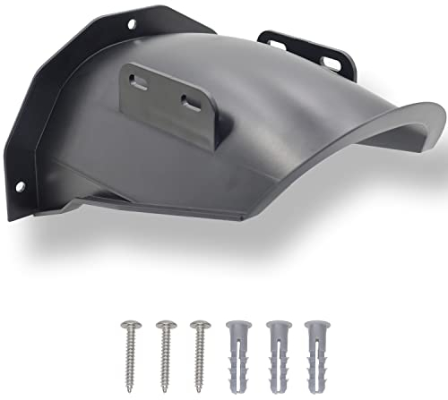 Casoter Weatherproof CCTV Security Camera Cover, Hard ABS Plastic Protective Housing Shield Sun Shade for Mainstream Brand Cameras Protection Shell, Black 1 Pack