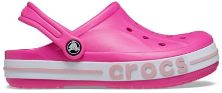 Crocs Unisexe Enfant Bayaband Clog T Sabots, Electric Pink/Petal Pink, 27/28 EU