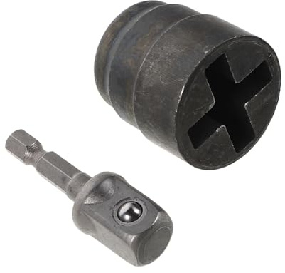 HAWILLOSCH Adaptador Para Taladro De Gato De Remolque Estabilizador De De Gato Para Cambio De Neumáticos De Coche Llave De Tuercas Para Coche